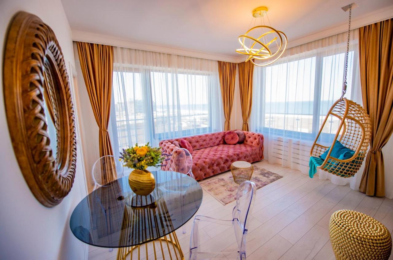 Apartamento Summerland Luxury Velvet Front Sea View Mamaia Exterior foto